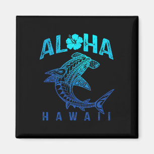 Imán Aloha Hawaii Tril Tiburón Polinesio Hawaiano Playa