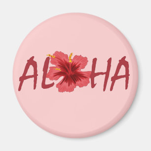 Imán Aloha Hibiscus magnet