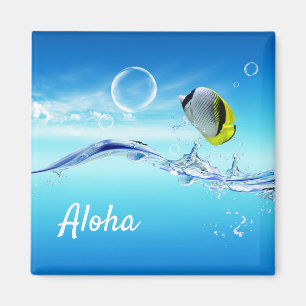 Imán Aloha Tropical Fish Magnet