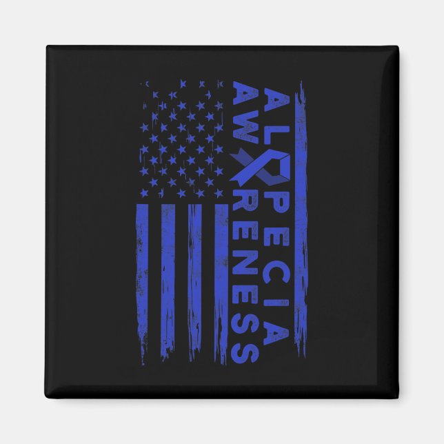 Imán Alopecia Guerrero de la pérdida del cabello de la  (Frente)