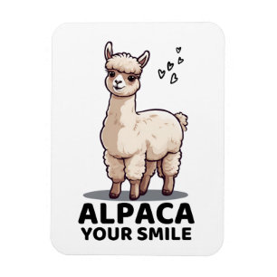 Imán Alpaca tu sonrisa