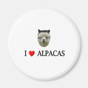 Imán Alpacas del "corazón I"