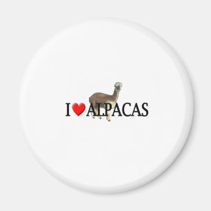 Imán Alpacas del "corazón I"