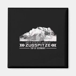 Imán Alpes de Zugspitze Montes Wetterstein Senderismo E