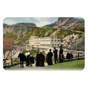 Imán Alpes suizos Pilatus Kulm belle époque