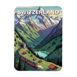 Imán Alpes suizos Suiza Viajes