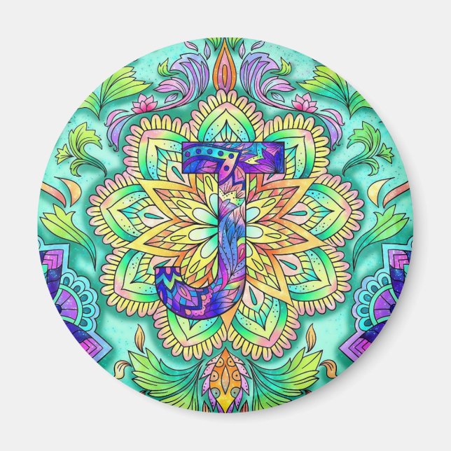 Imán Alphabet J (Frente)