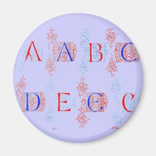 Imán Alphabet Magnet