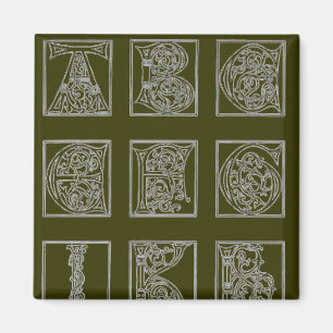 Imán Alphabet Magnet