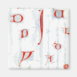 Imán Alphabet Magnet