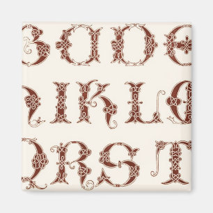 Imán Alphabet Magnet
