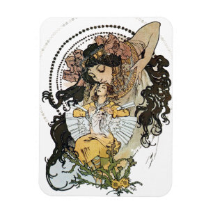 Imán Alphonse Mucha