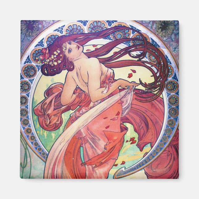 Imán Alphonse Mucha (Frente)
