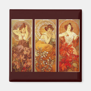 Imán Alphonse Mucha