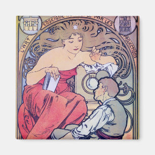 Imán Alphonse Mucha