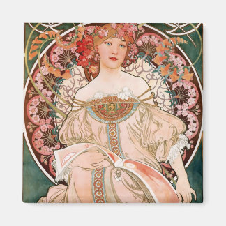 Imán Alphonse Mucha F. Champenois