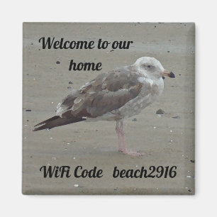 Imán Alquiler de Casa de Playa Bienvenida Gaviota con C