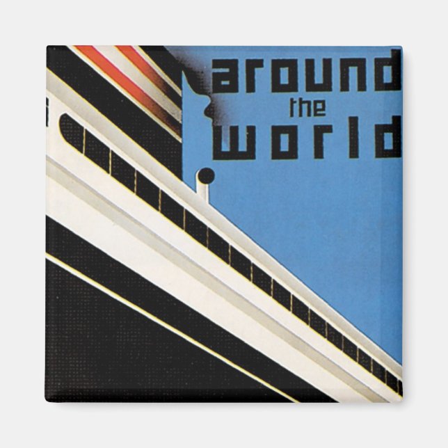 Imán Alrededor del mundo con NYK (Frente)