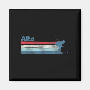 Imán Alta Utah Retro Ski