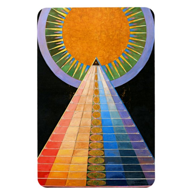 Imán Altarpe de Hilma Af Klint No 1 (Vertical)