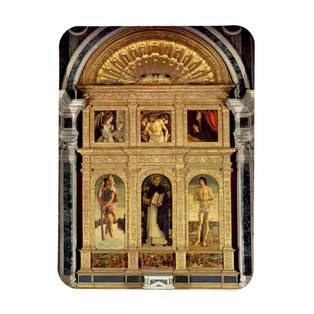 Imán Altarpe de San Vicente Ferrer, c.1465 (poliptilca) (Vertical)