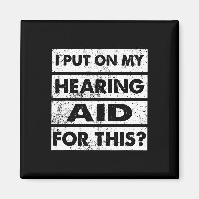 Imán Alteración de la audición de la ventisca Concienci (Frente)