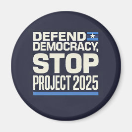 Imán Alto al proyecto 2025 - Defender la democracia - V