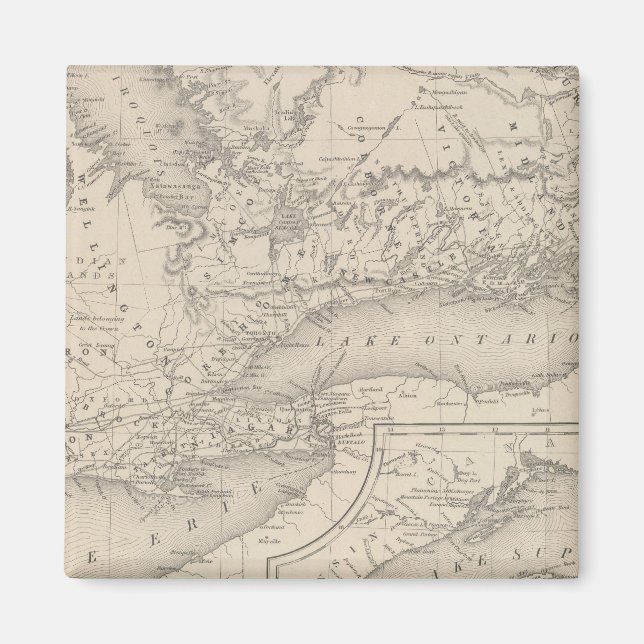 Imán Alto oeste de Canadá (Frente)