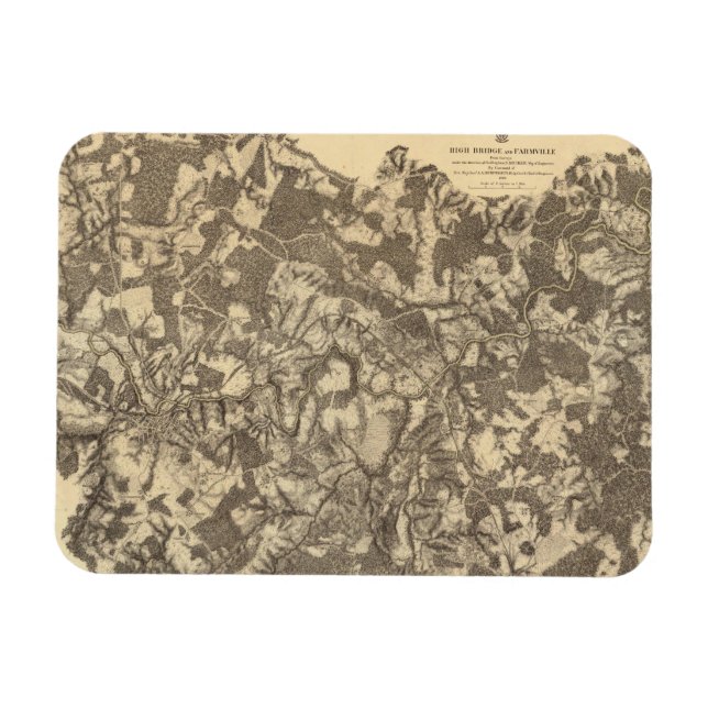 Imán Alto puente y Virginia (Horizontal)