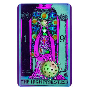 Imán Alto sacerdotismo Coronavirus Tarot Card