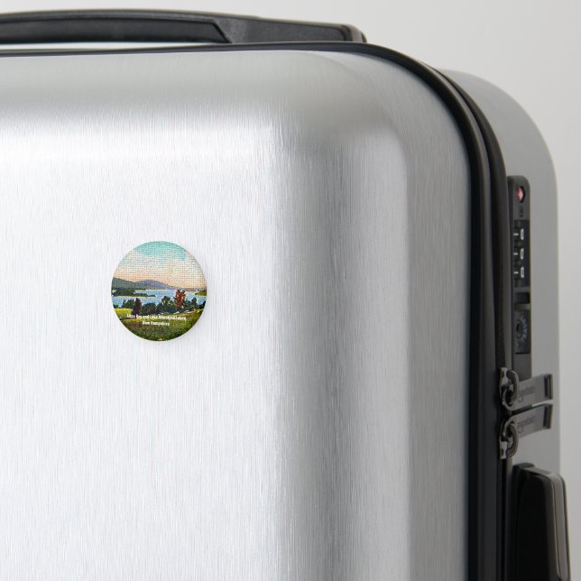 Imán Alton Bay y Lake Winnipesaukee, New Hampshire (In Situ (Equipaje))