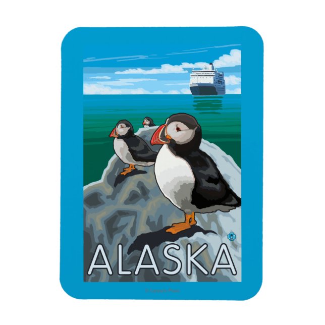 Imán Alucinaciones viendo un crucero (Vertical)