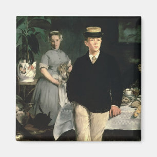Imán Alumerzo en el estudio, 1868 de Manet el  