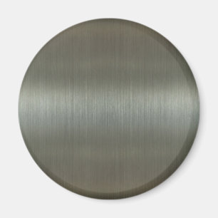 Imán Aluminio cepillado