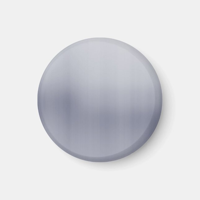 Imán Aluminio cepillado brillante texturado (Frente)