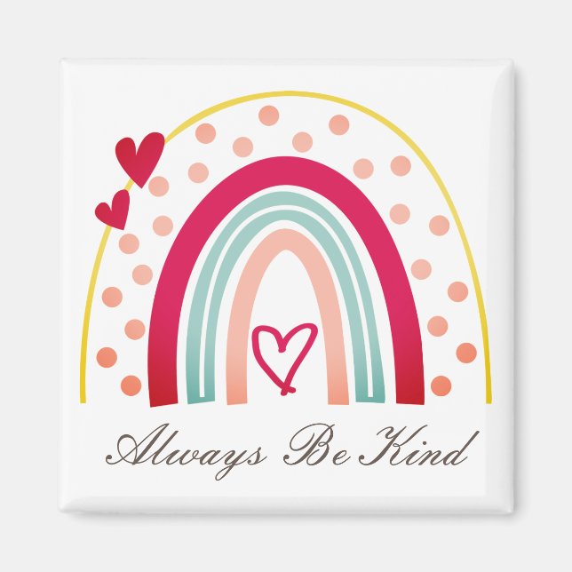 Imán Always Be Kind - Motivational Quote (Frente)
