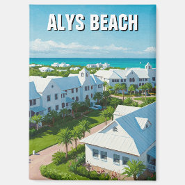 Imán Alys Beach Florida Travel