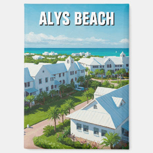 Imán Alys Beach Florida Travel