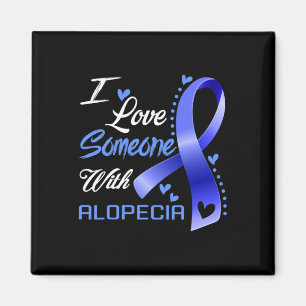 Imán Ama A Alguien Con Conciencia Alopecia