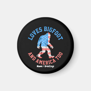 Imán Ama a Bigfoot y a Estados Unidos Demasiado Patriot