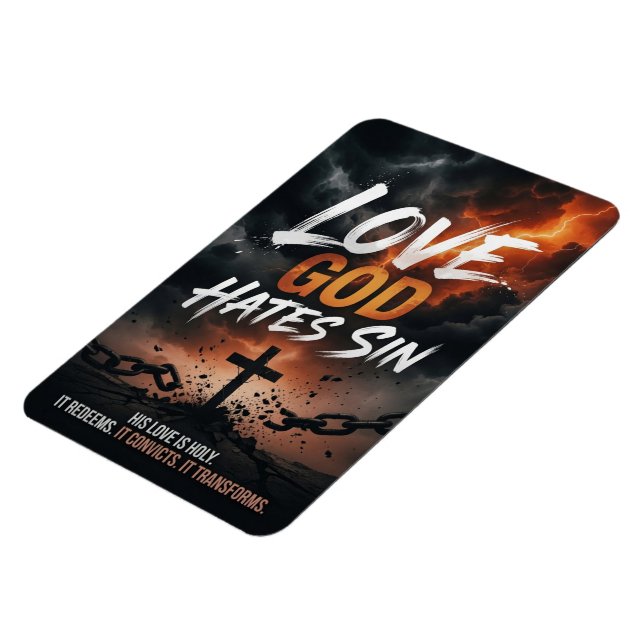 Imán Ama a Dios, odia el pecado (Lado Izquierdo)