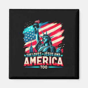 Imán Ama A Jesús Y A Estados Unidos A La Bandera De Est