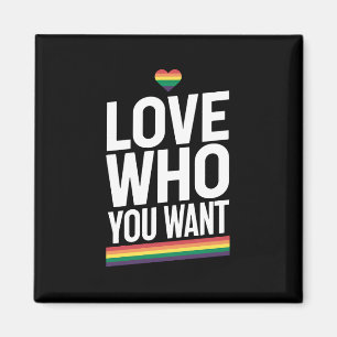 Imán Ama a quien Quieras Bandera del Orgullo Gay Arcoír