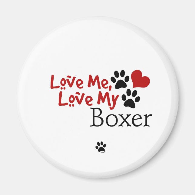 Imán Ama, Ama A Mi Boxeador (Frente)