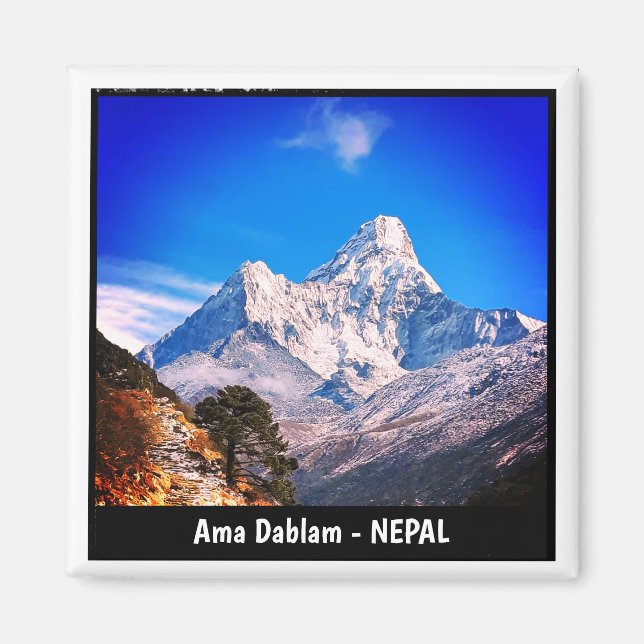 Imán Ama Dablam, Sagarmatha, Everest Trek, Nepal (Frente)