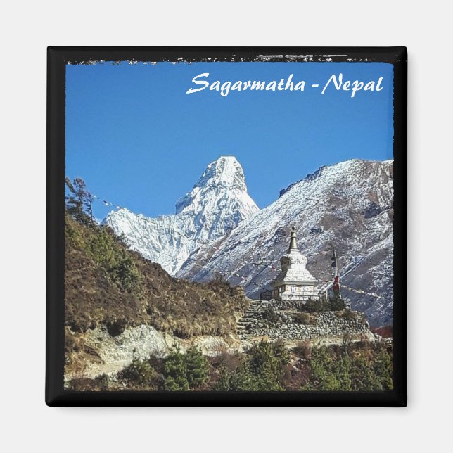 Imán Ama Dablam & Stupa, Sagarmatha (Nepal) (Frente)