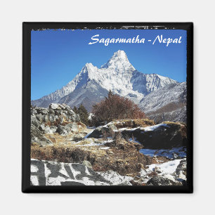 Imán Ama Dablam y Mani Stone, Sagarmatha (Nepal)