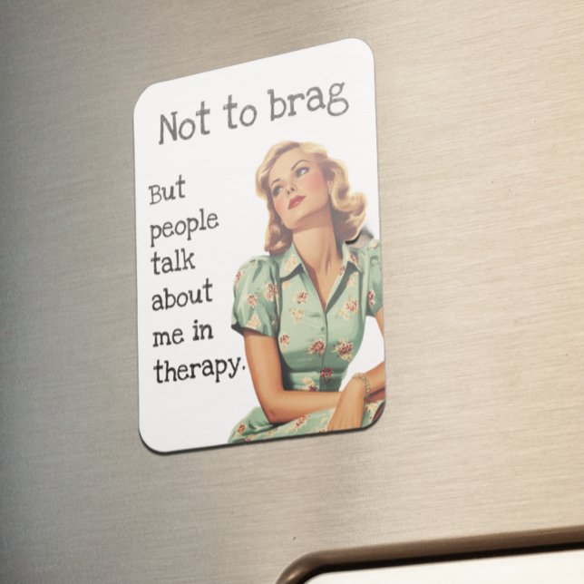 Imán Ama de casa sarcástica no es para presumir Dicho (Subido por el creador)