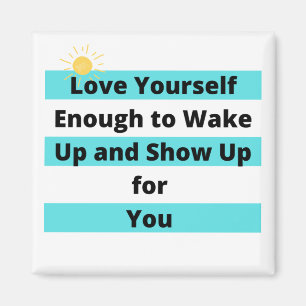 Imán Ama tu sí mismo lo suficiente para despertar y ap