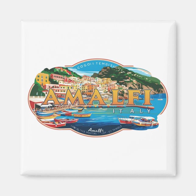 Imán Amalfi 4 (Frente)